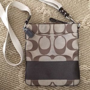 Coach cross body purse